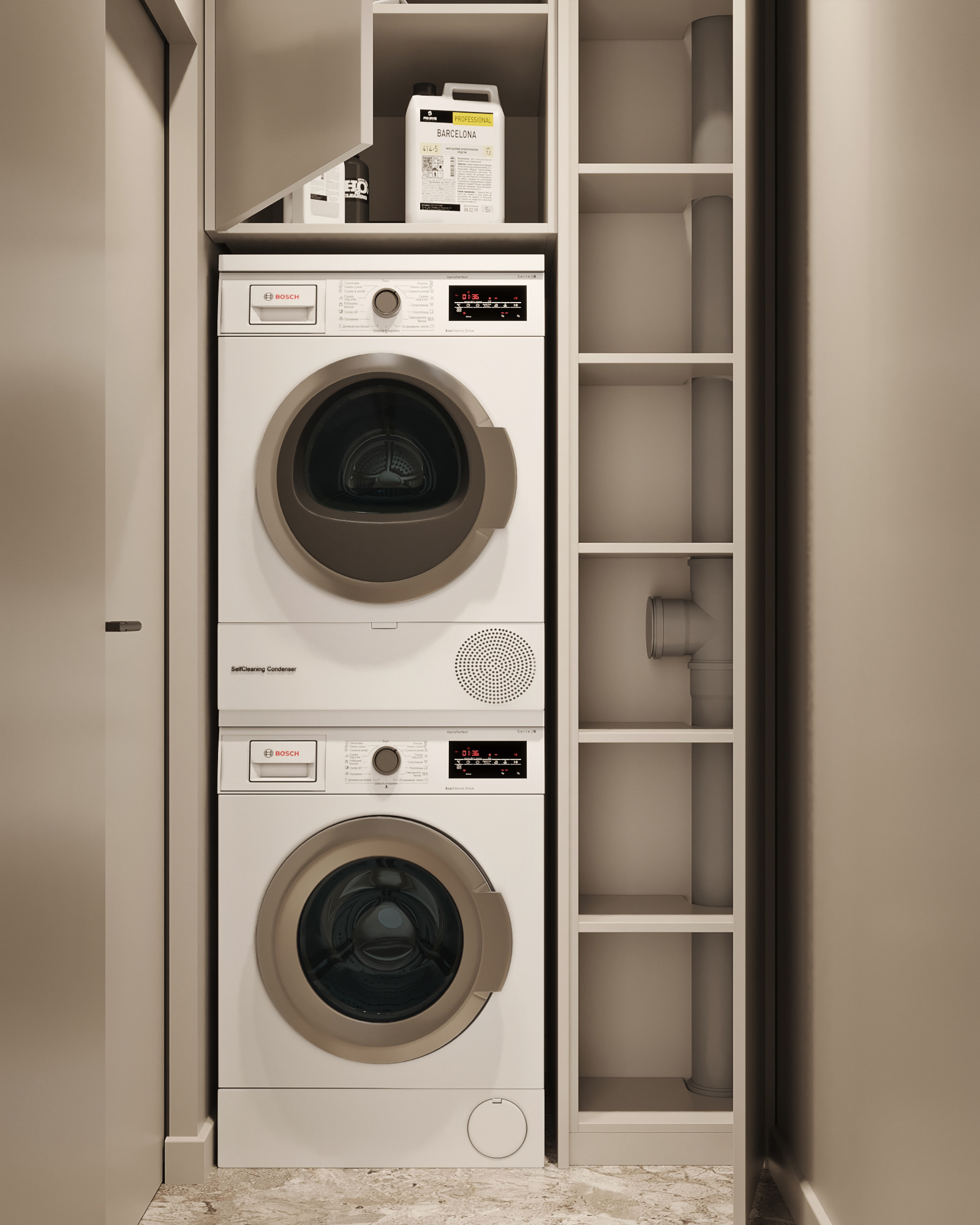 Contemporary Flat Design for Young Family-44