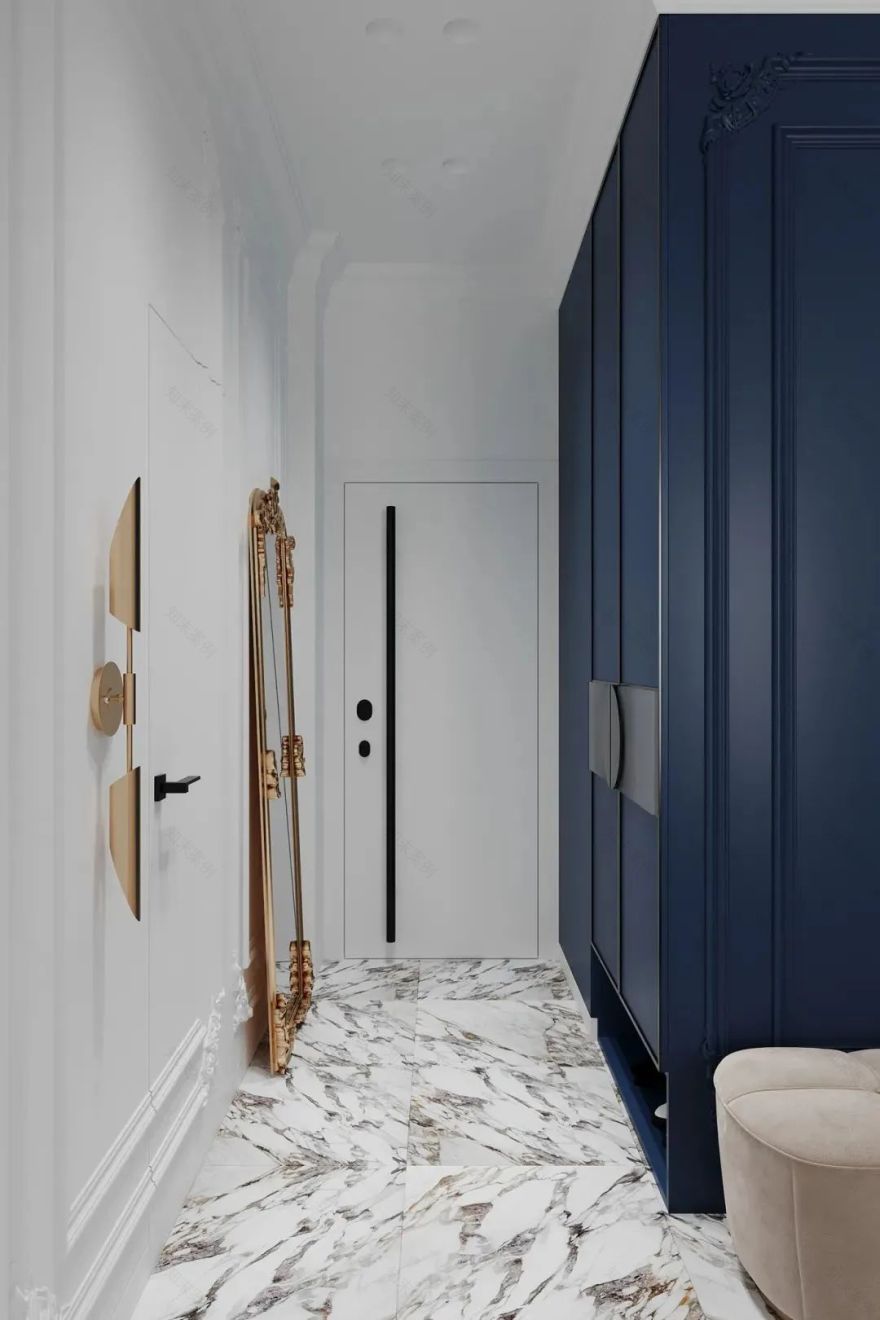 500㎡联排别墅,现代东方诗意空间丨东易日盛北京原创别墅分公司-88