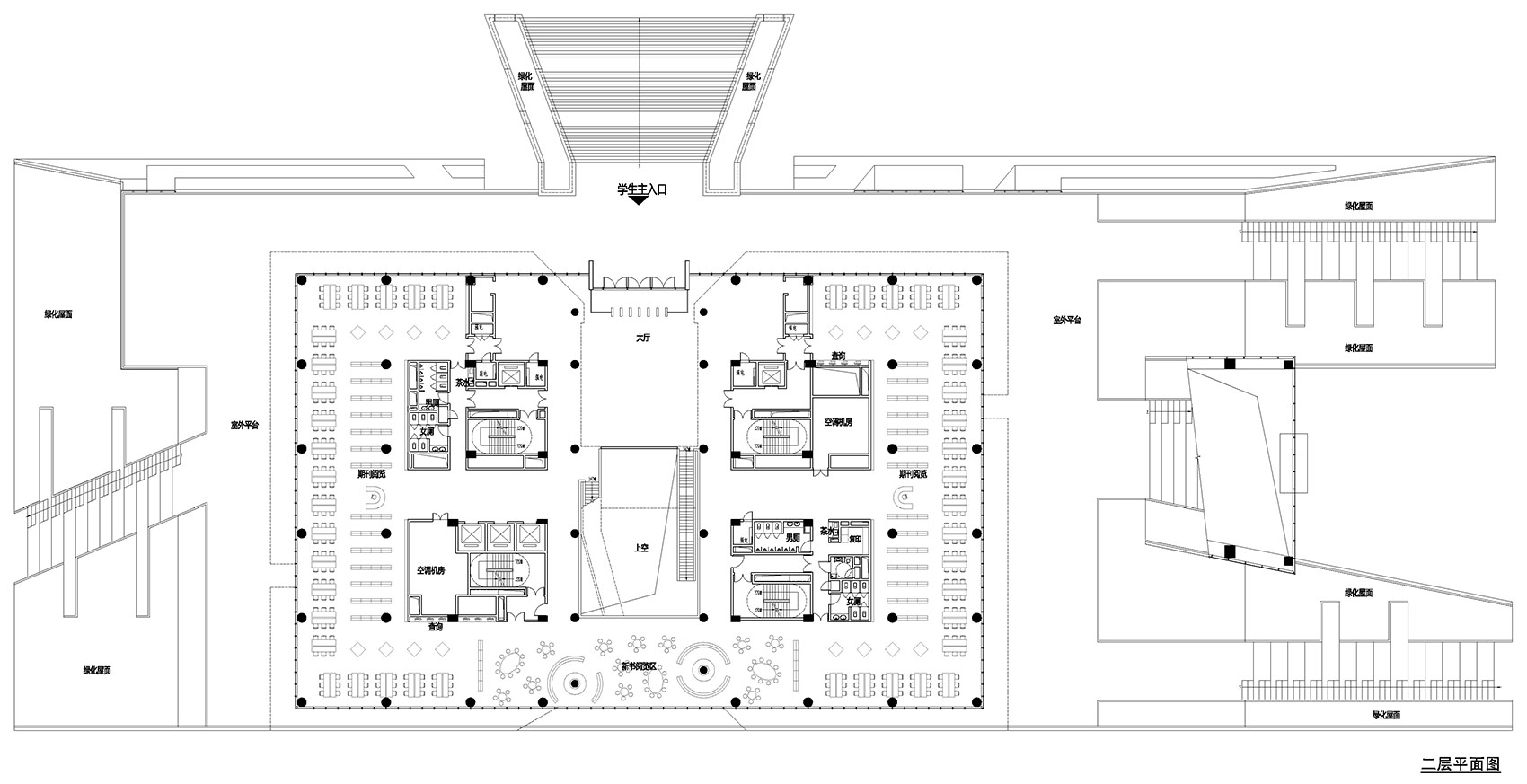 中国地质大学未来城新校区图书馆丨中国武汉丨同济大学建筑设计研究院-83