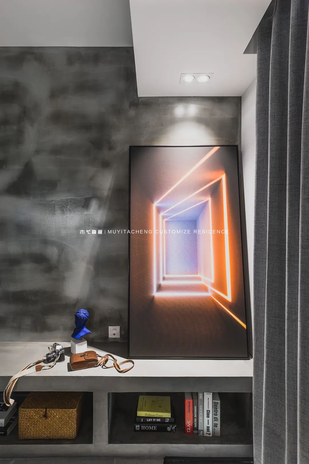 重庆彩云湖现代混搭风平层设计丨中国重庆丨邓子设计-20