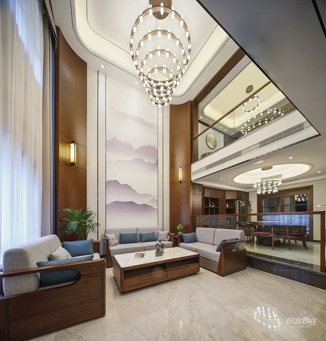 退休生活重启 · 吴永华设计师的平衡不对称养老新宅丨中国西安丨西安旗盛装饰-7