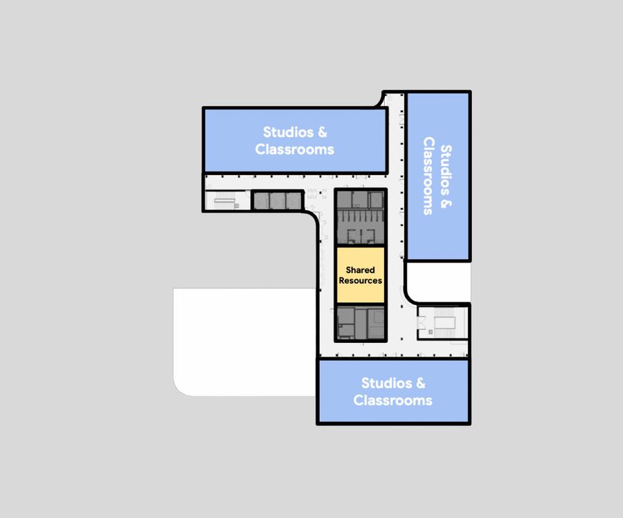 波特兰州立大学施尼策艺术与艺术史及设计学院大楼丨美国波特兰-34