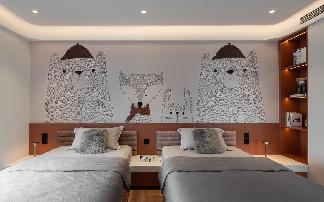 现代轻奢风新房装修项目-43