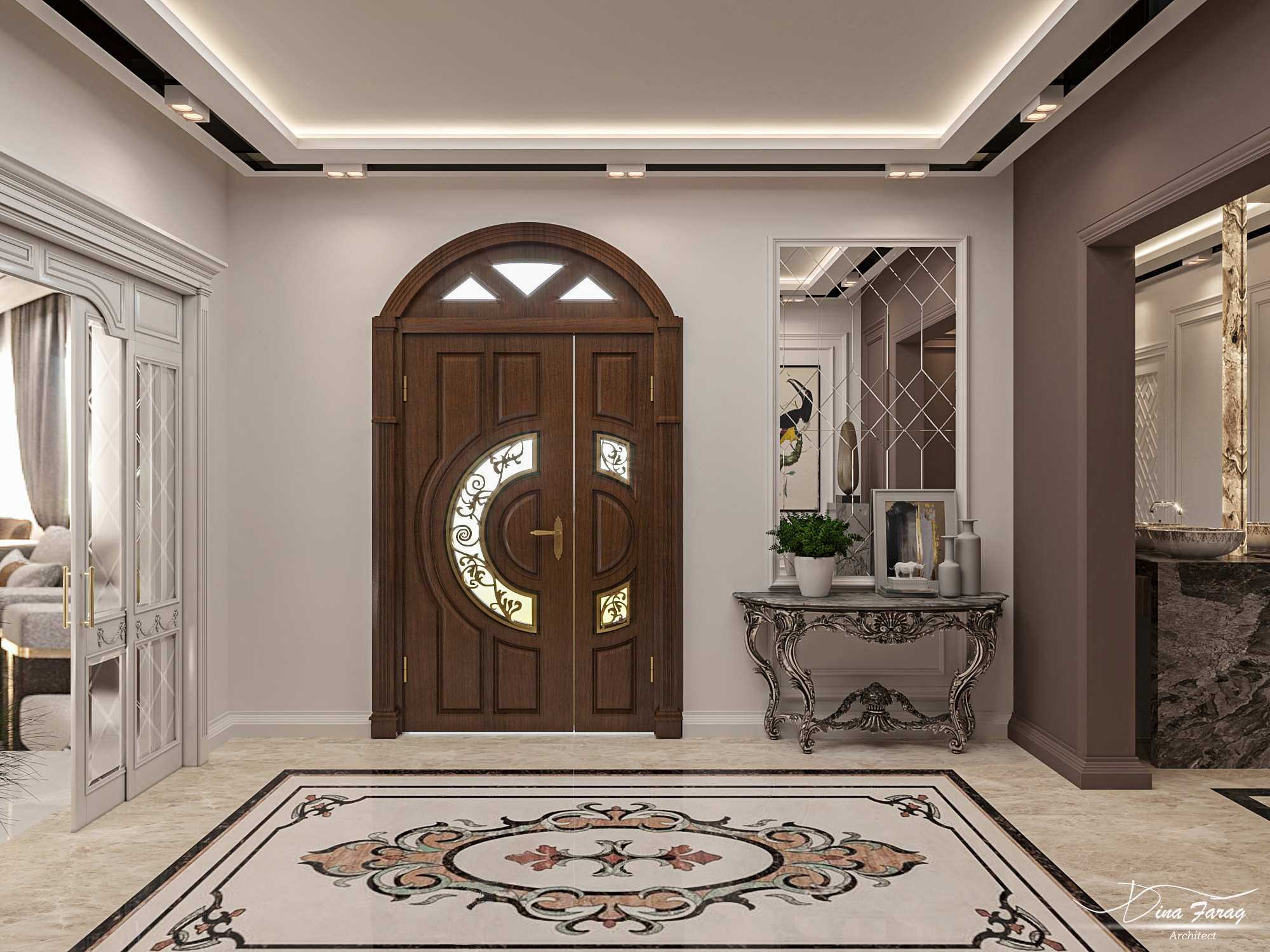 私人别墅丨也门丨DINA FARAG-29