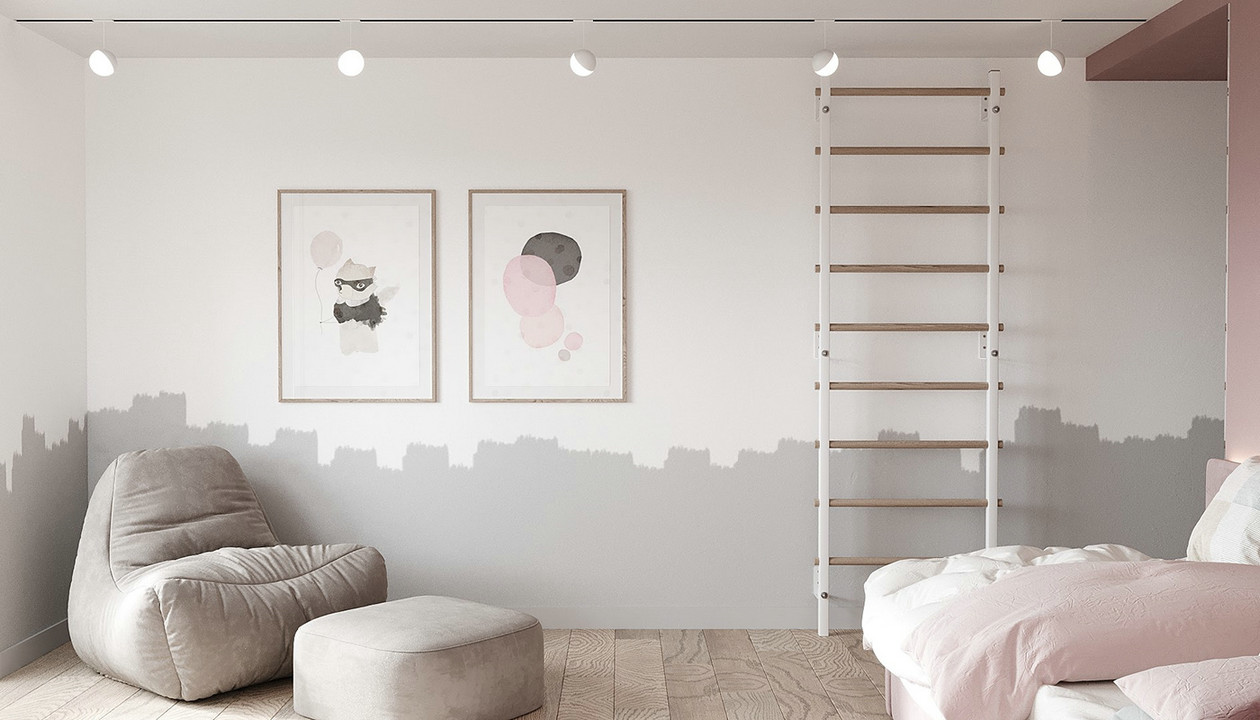 160㎡高级灰色系公寓设计-12