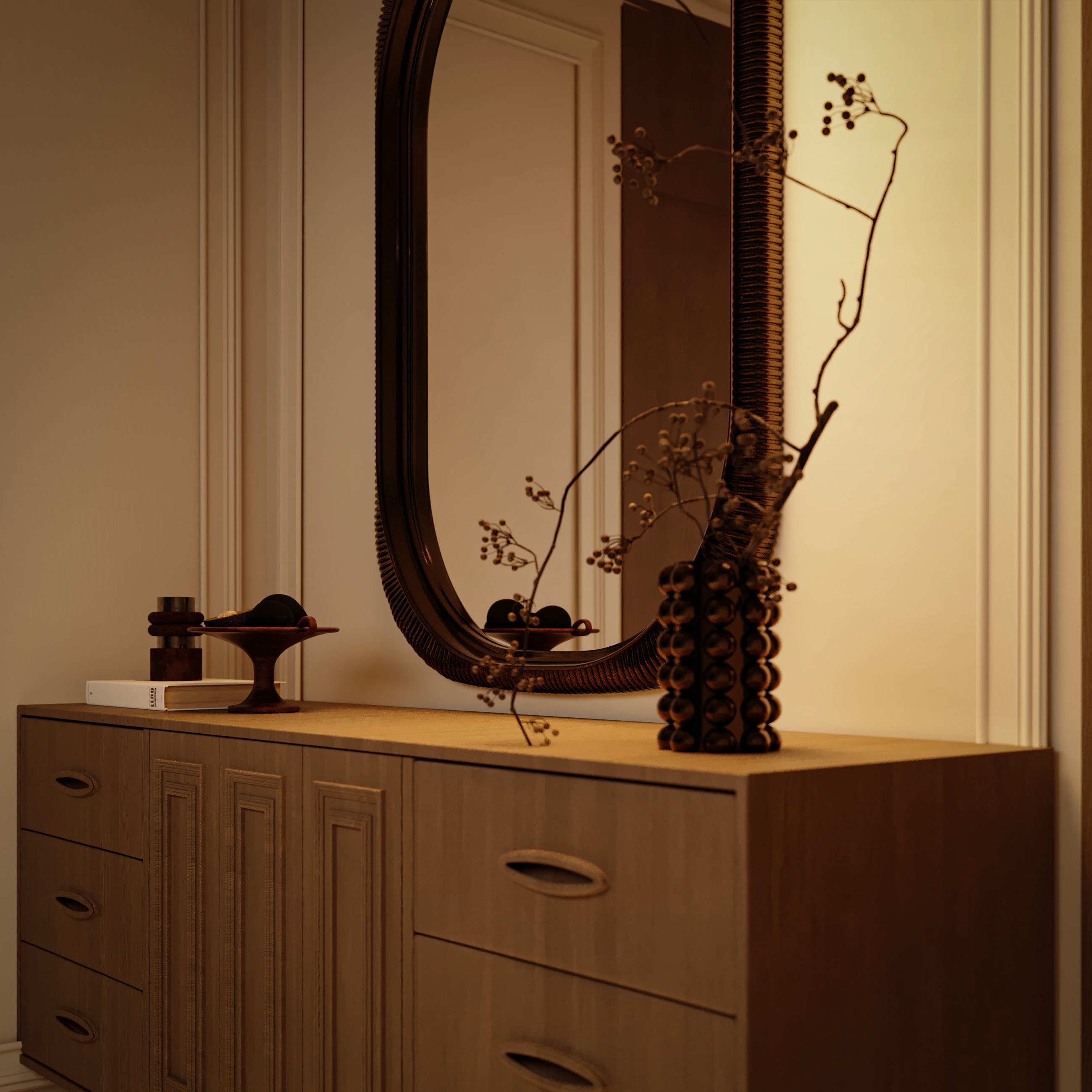 客厅设计丨Nourhan Megahed-13