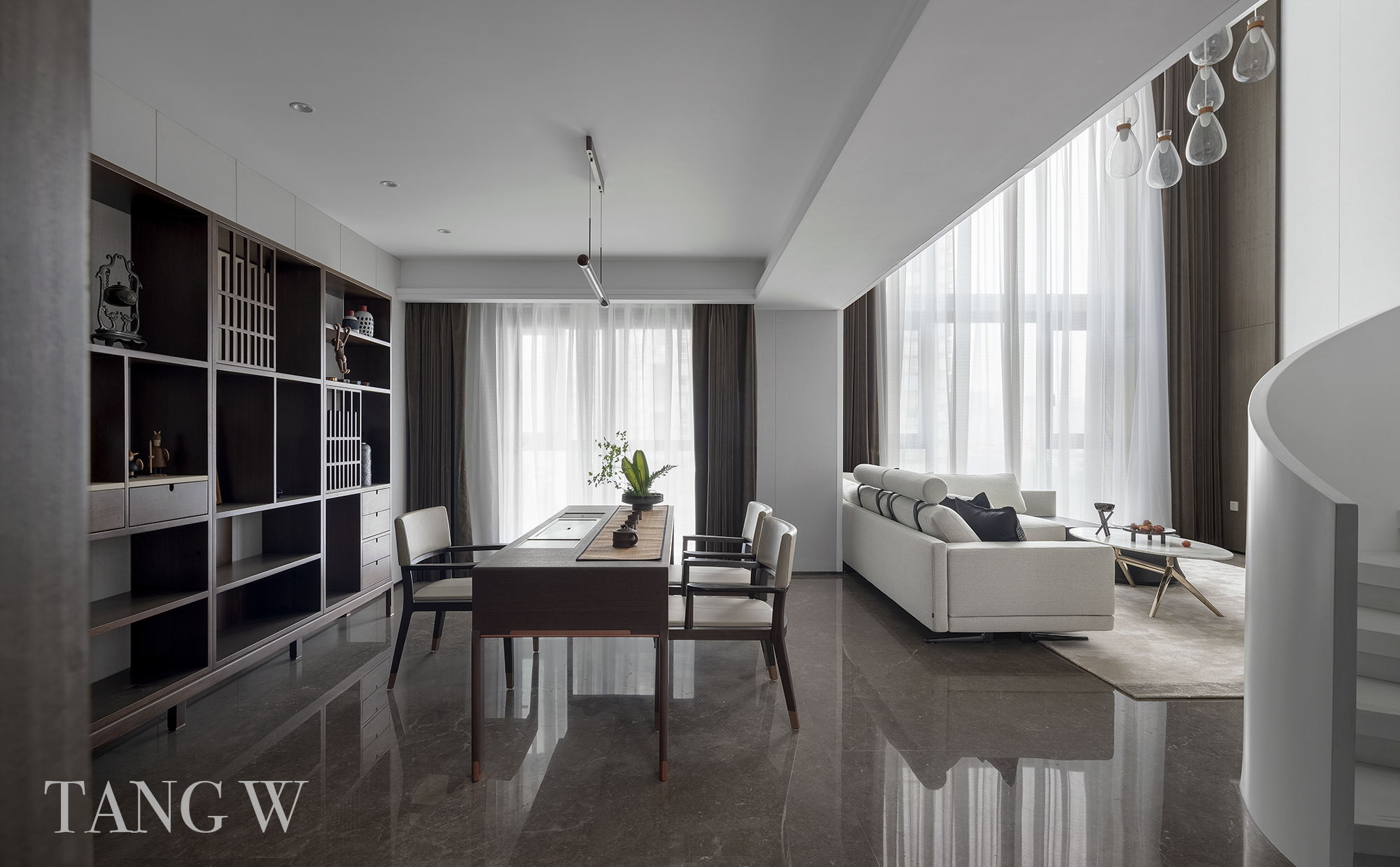 野风·现代名苑丨中国杭州丨Tang W 建筑空间摄影-21