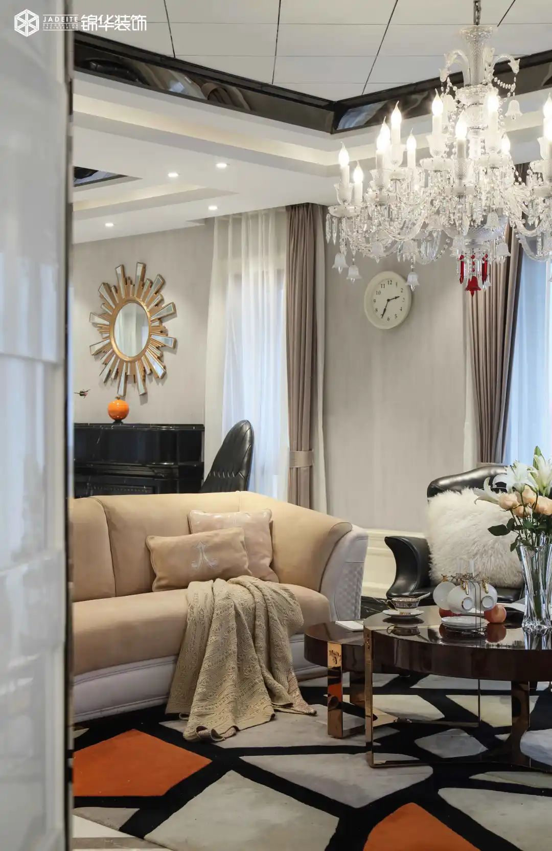 现代简约之家丨江苏锦华装饰-125