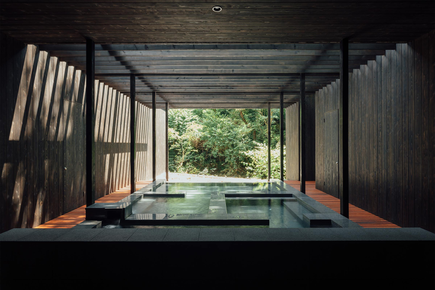 日本汤河原温泉 Yugawara Soyu Books and Retreat,宁静的森林庇护所-1