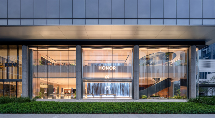 荣耀深圳湾万象城全球旗舰店丨中国深圳丨HONOR Retail Design Studio,万社设计-12