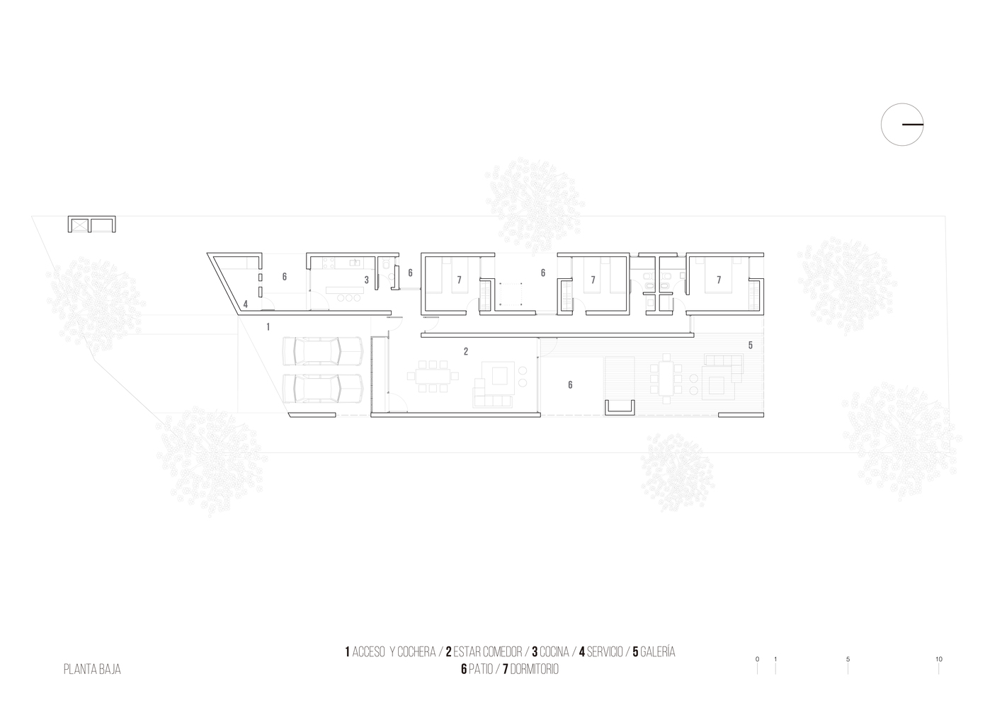 融入自然的简约雅居 · 阿根廷 Yungas 三宅丨Sitio Arquitectura-25