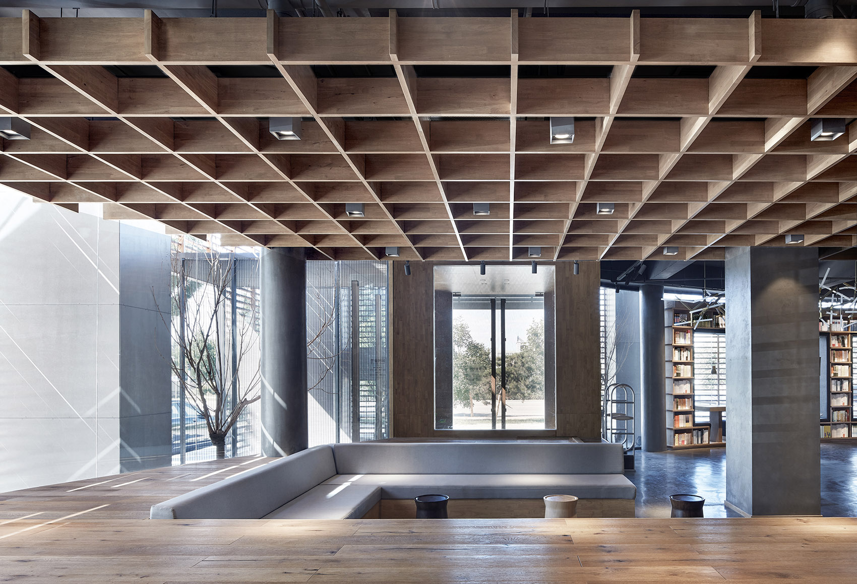 城市中的一缕新鲜空气 & 保定新华书店/ 风合睦晨空间设计-10