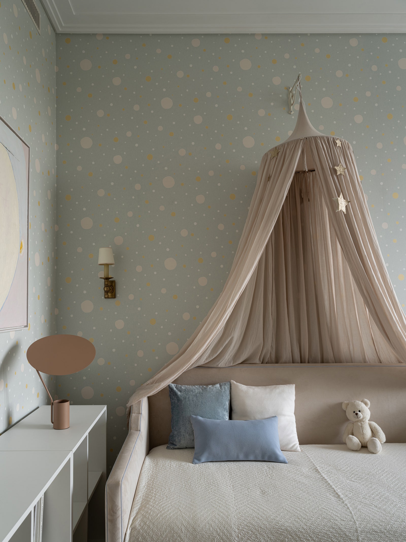 105㎡浅色基调公寓设计丨Ольга Зарецких-27