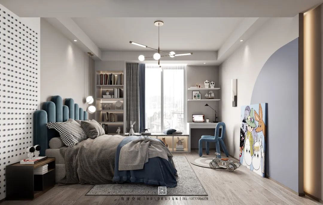 280㎡简约大平层设计丨董沙峰,杨叶琼-21