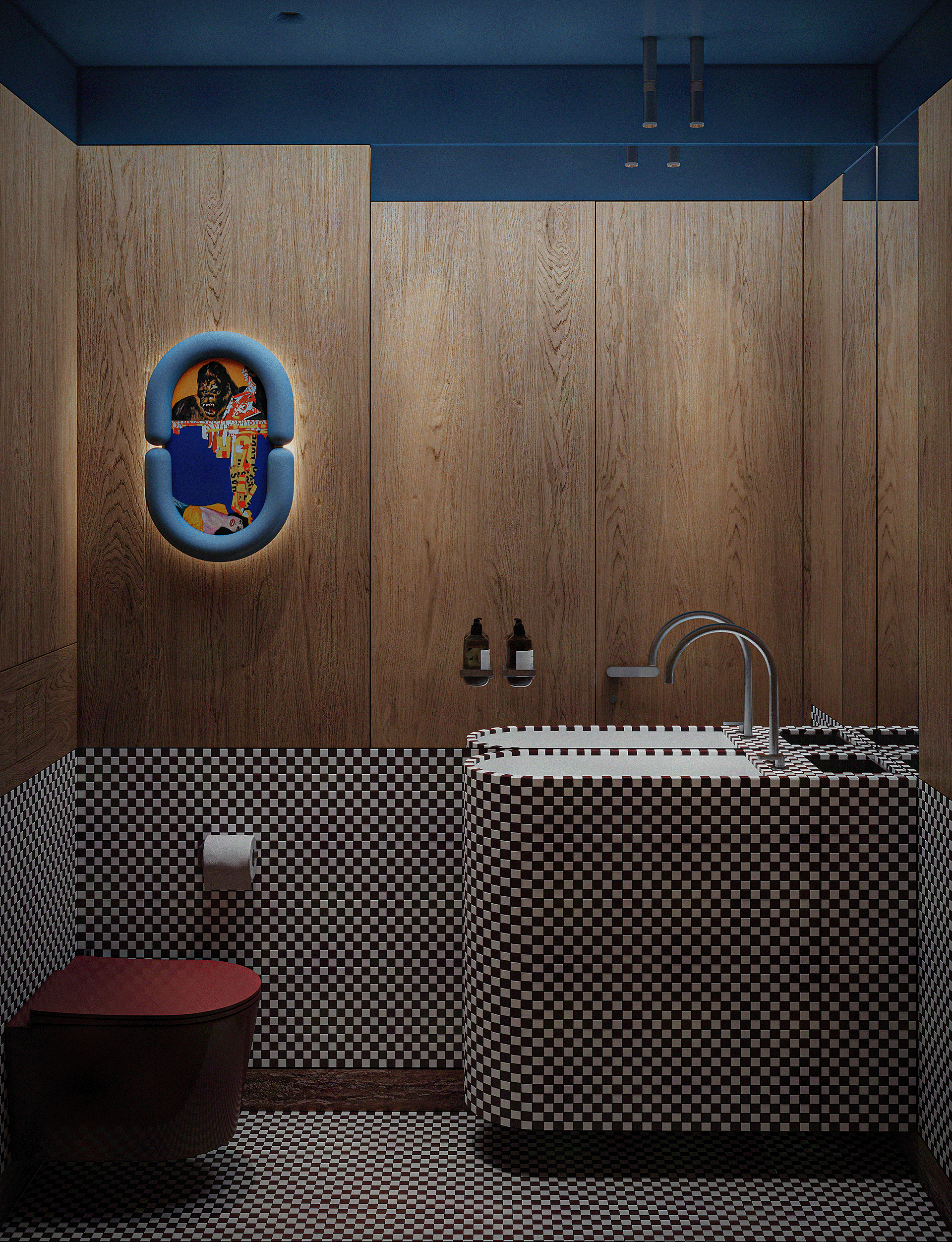 咖啡店洗手间丨亚美尼亚丨ZAART Architectural Studio-3