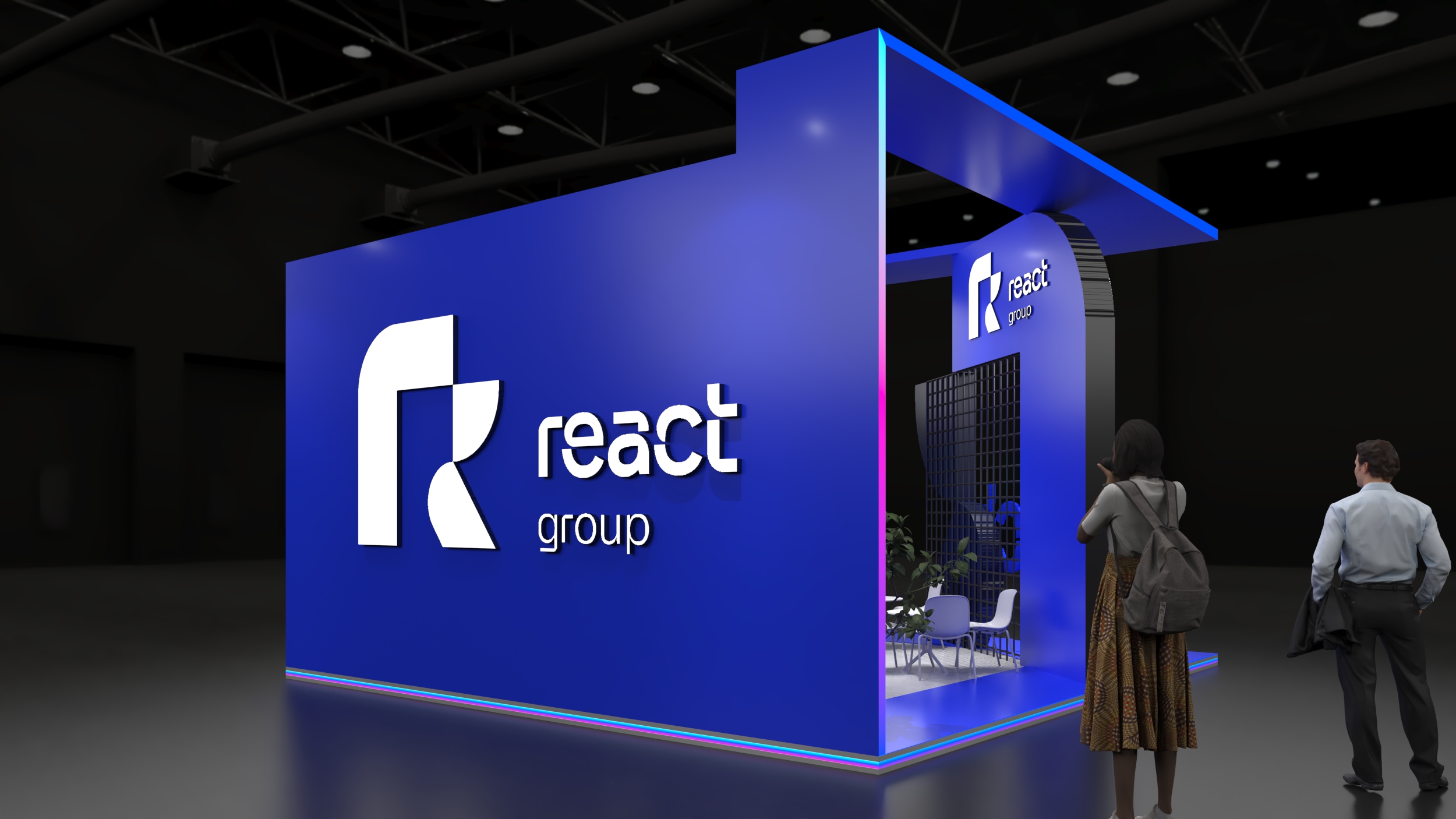 REACT 展位设计丨阿联酋阿布扎比丨React Group-6