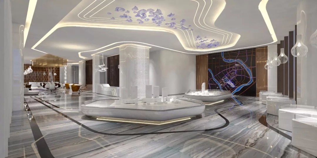 臻品空间设计：珠海高新惠景项目展厅-7