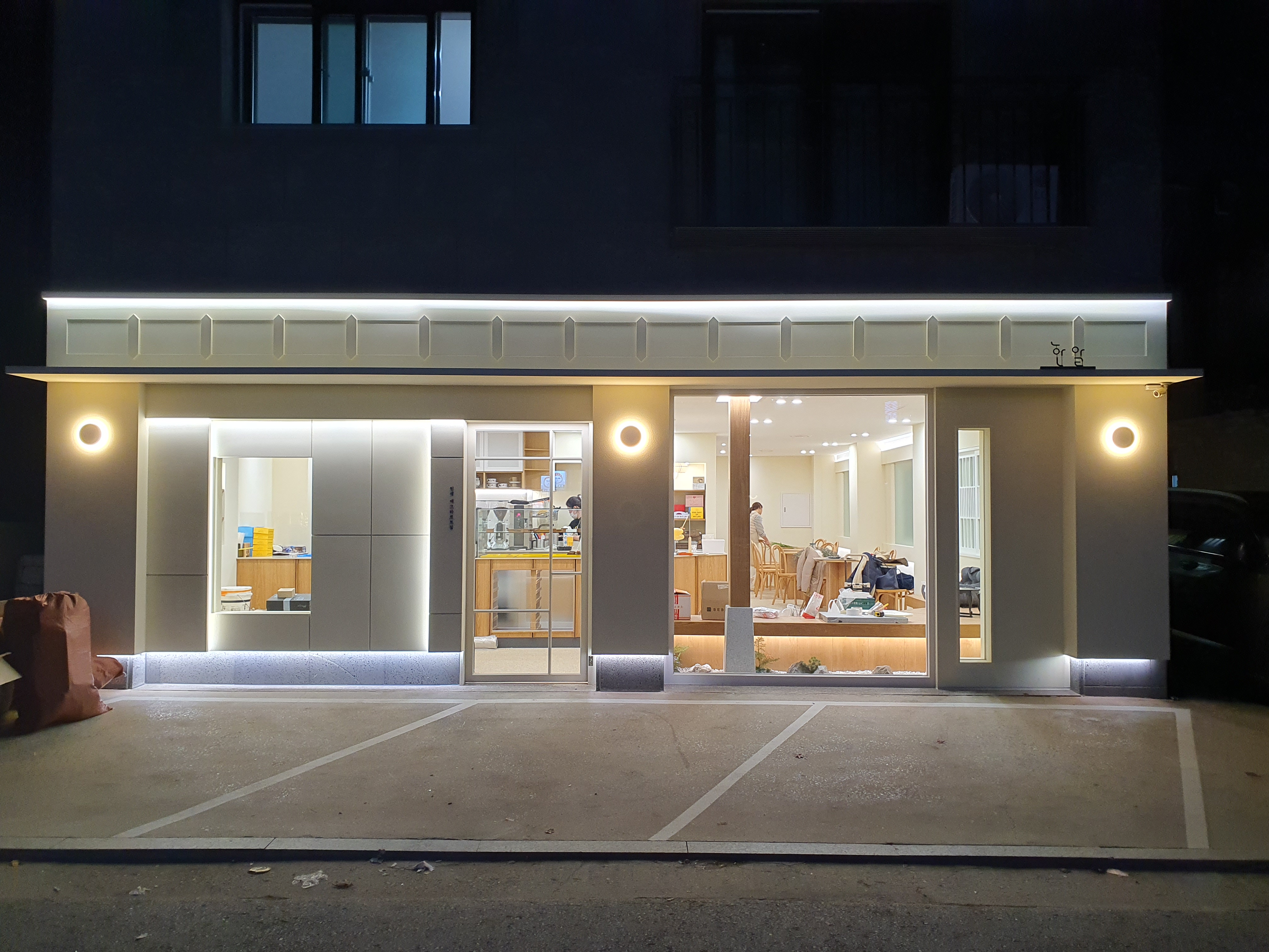 45 平米温馨韩式咖啡厅，打造轻松氛围-3