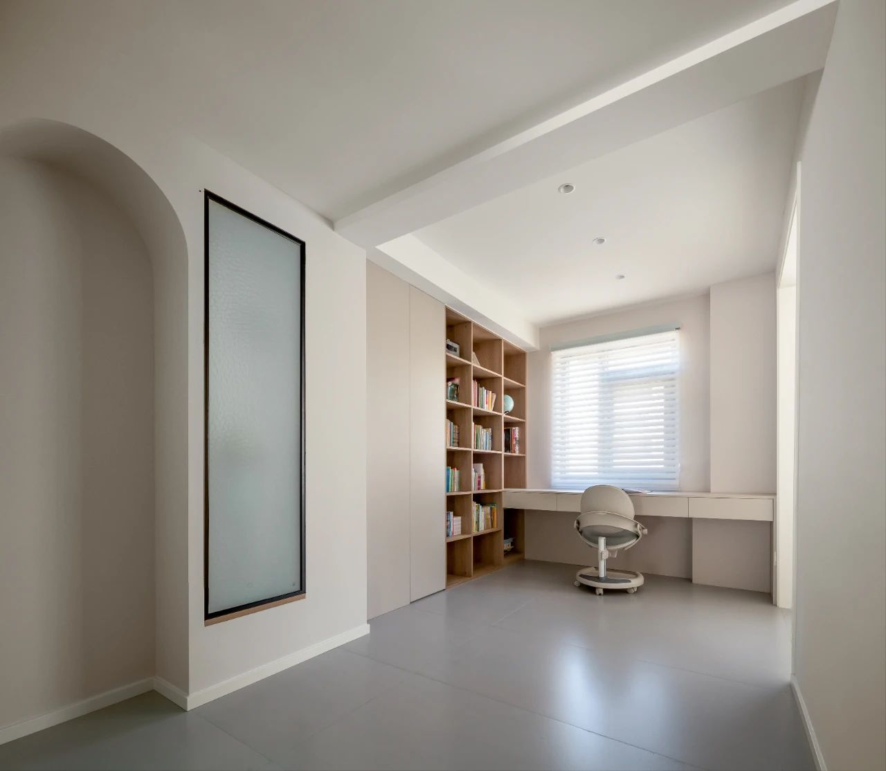 120㎡现代奶油风家居设计-24