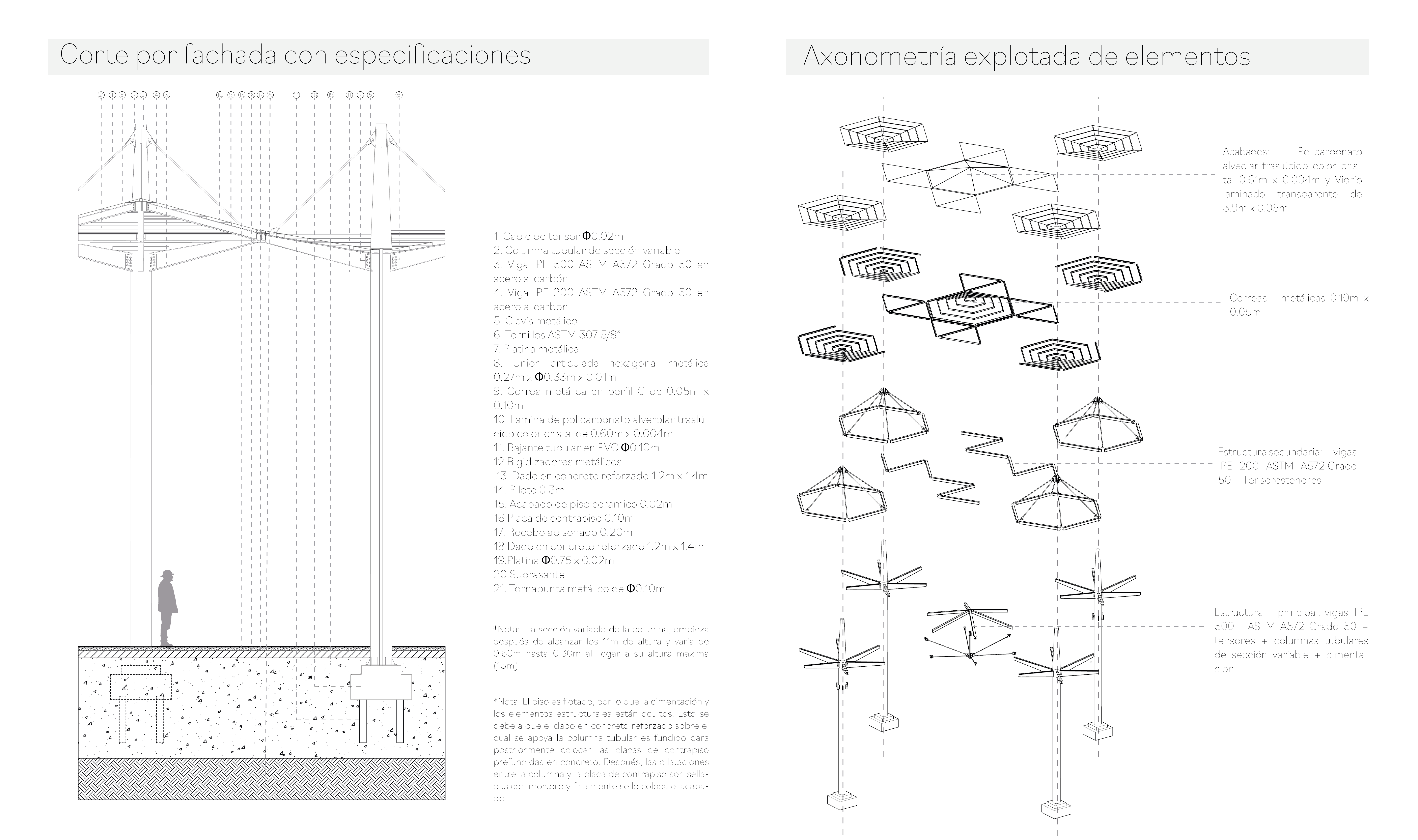Mercado de las Cruces 广场市场屋顶设计丨哥伦比亚-34