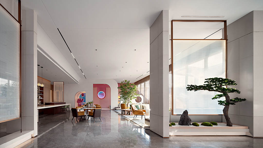 现代雅奢售楼中心设计， 时尚的简洁舒朗之美！-3