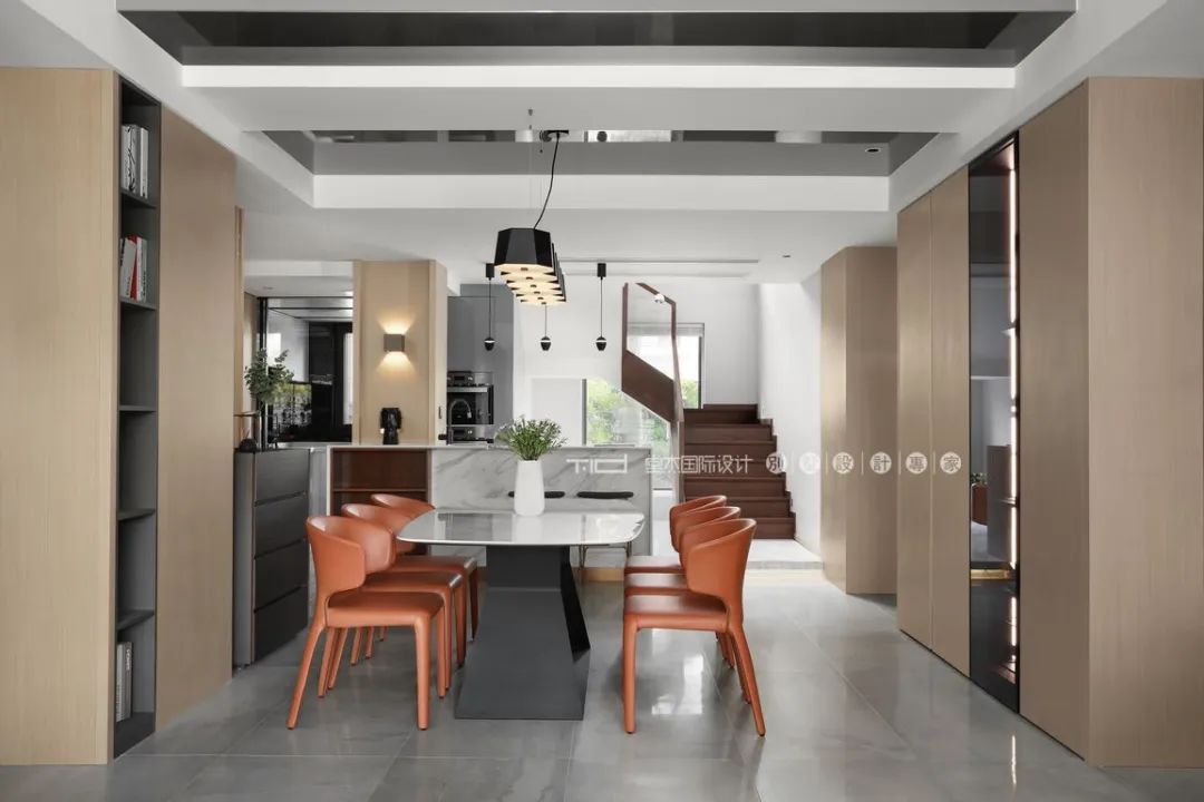 城山隐平层复式私宅丨堂杰国际设计-28