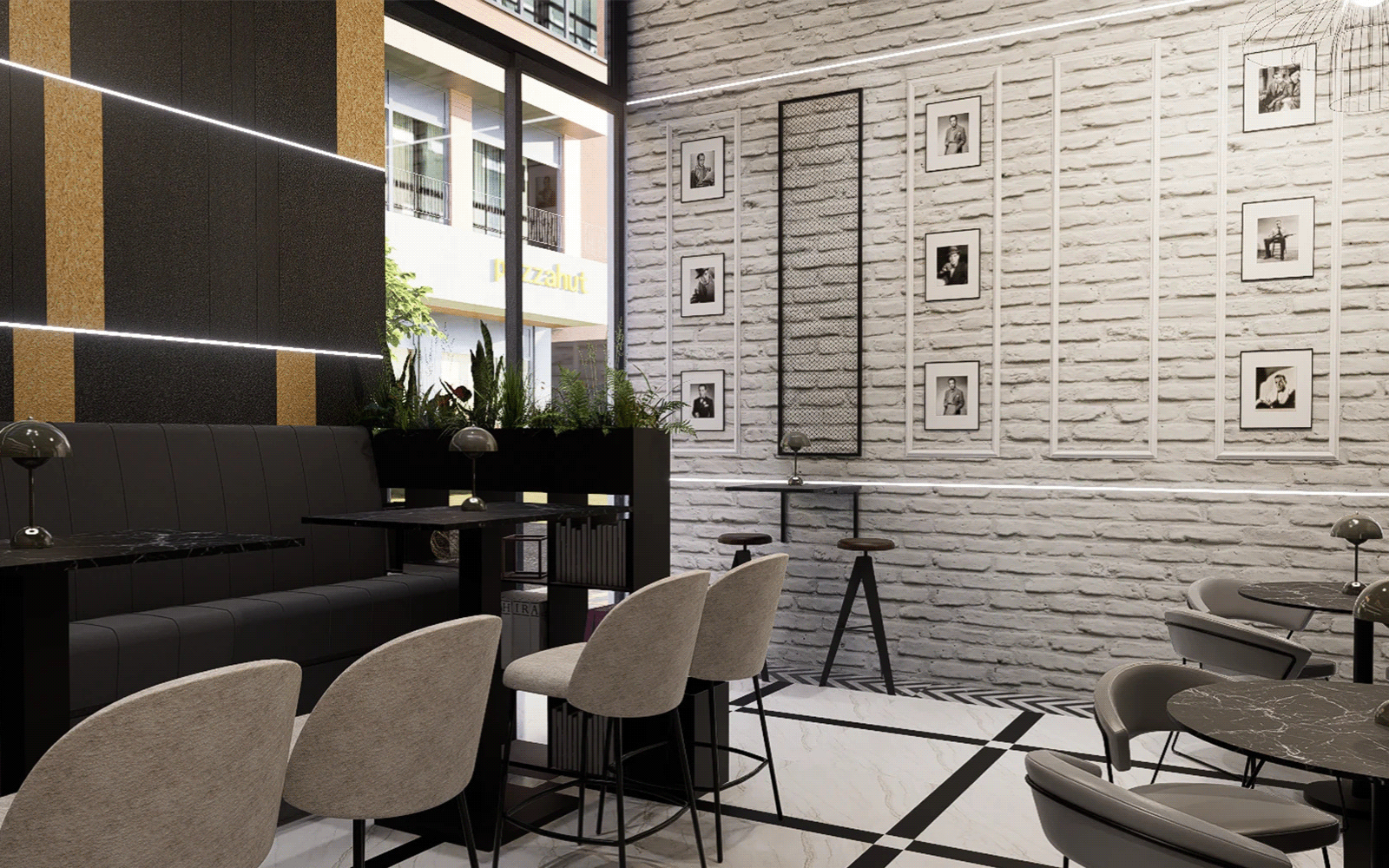 Bogart Café Bar工业风格咖啡馆室内设计丨克罗地亚丨M1st Design,室内设计师Matej Kušević-19