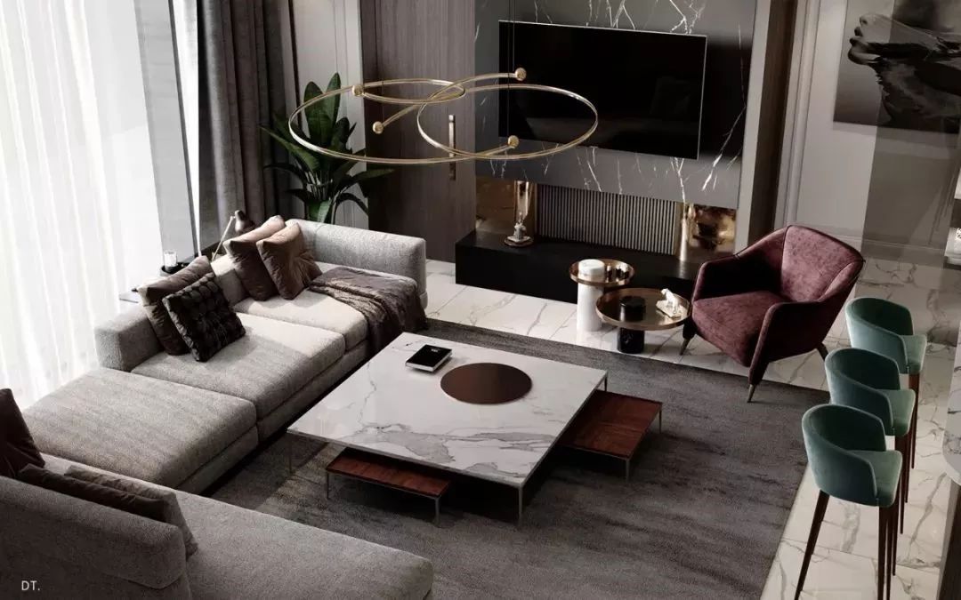 现代轻奢,温馨雅致的空间艺术-43