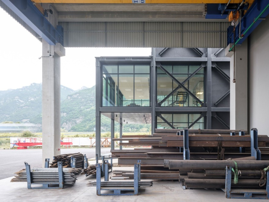 金属木工公司新办公室丨意大利布雷西亚丨Nicola Martinoli-42