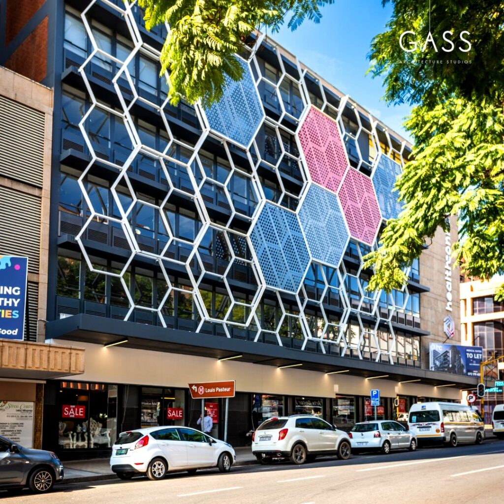 Ina Building近期立面翻新项目丨南非比勒陀利亚丨GASS Architecture Studios-10