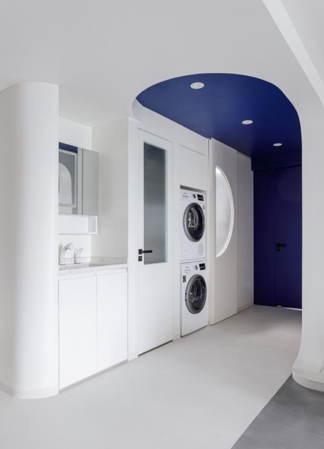 克莱因蓝家居设计,打造极致艺术空间丨中国北京丨戏构建筑设计工作室,里白空间设计事务所-34