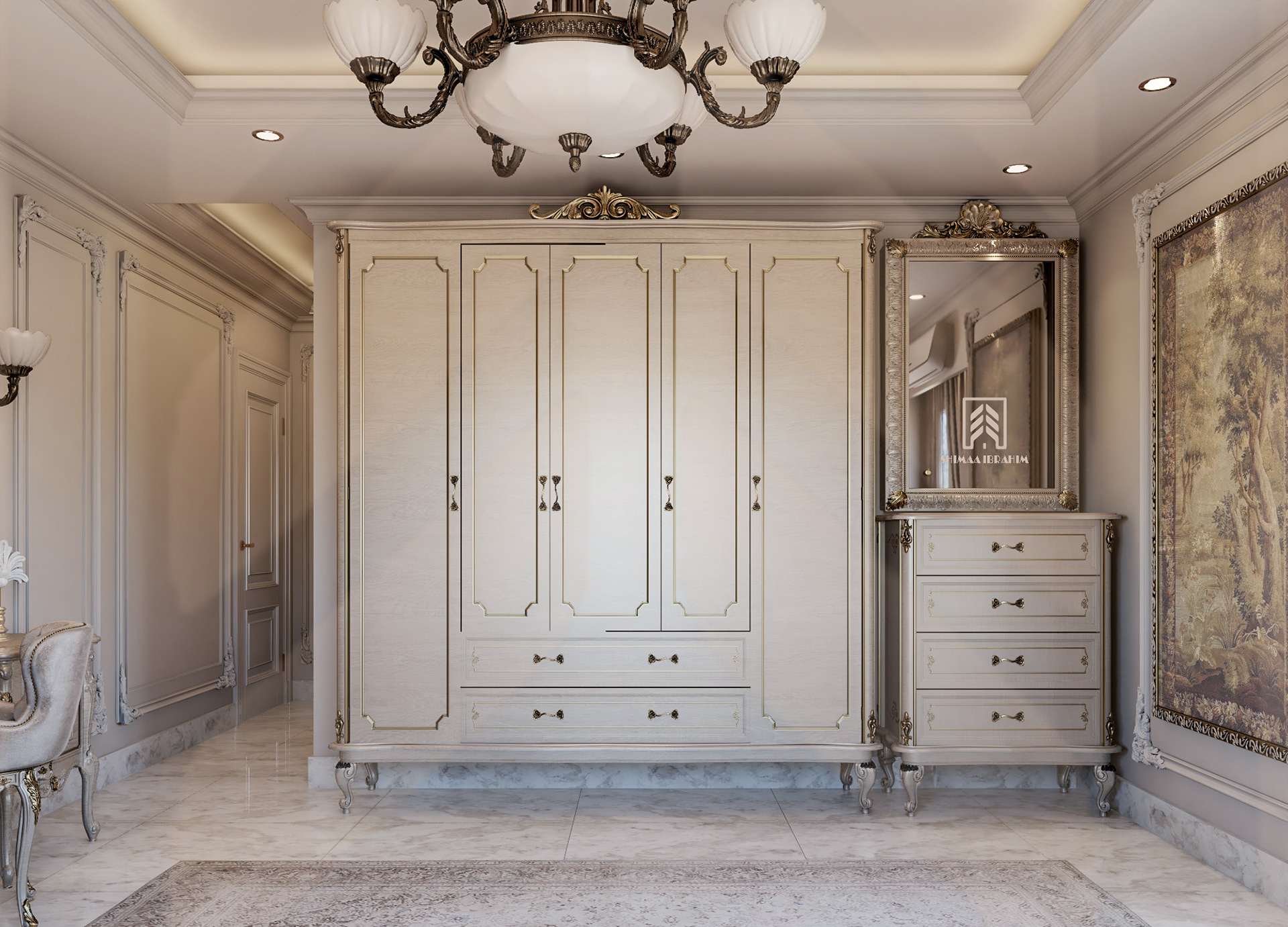 经典主卧室丨Design Architecture & Decoration-9