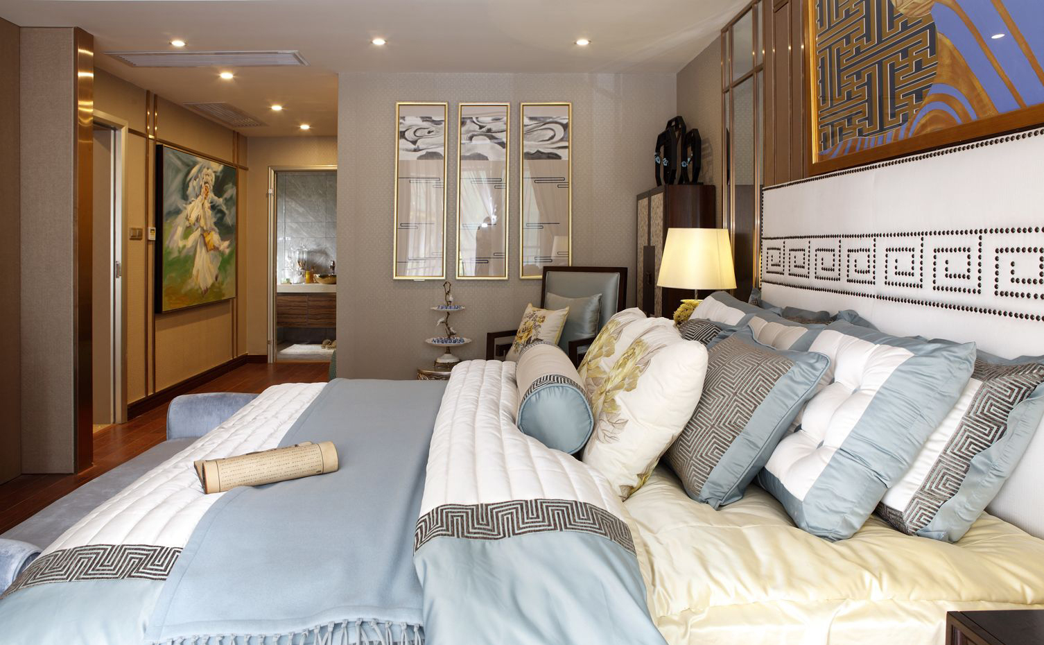 广西桂林彰泰春天6栋样板房 馨思唯软装设计-11