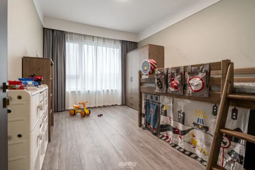 西安高新 CBD 亲子宅丨中国西安丨西野空间设计-54