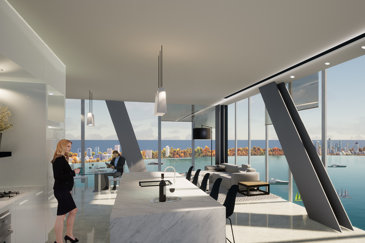 滨海塔楼总体规划 | 设计 3 国际 PLLC-11