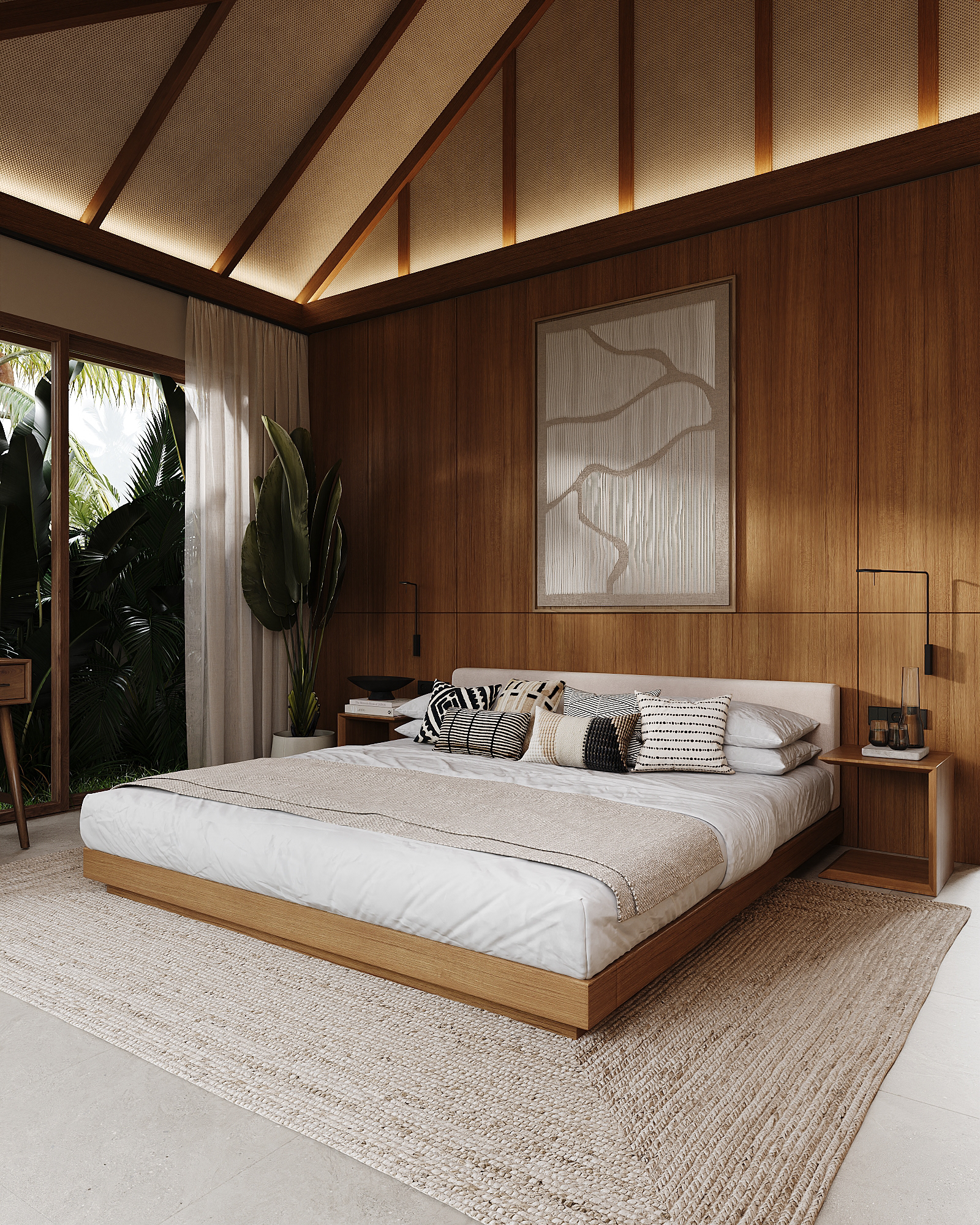 乌布现代别墅丨印度尼西亚巴厘丨Bodes studio-14