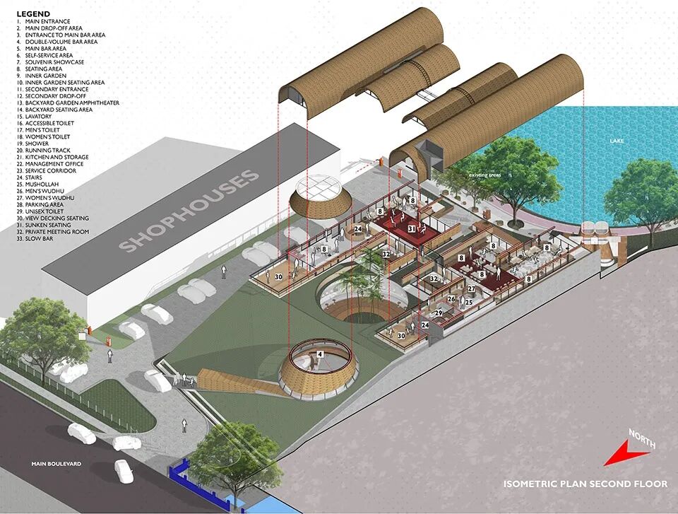 印度尼西亚坡地避难所(SS)花园-61