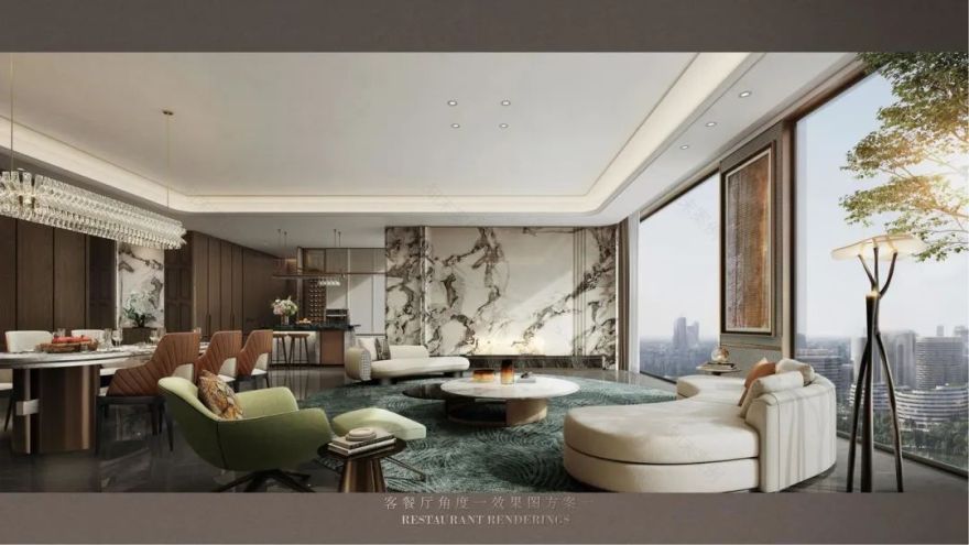 则灵艺术x首发|245㎡空中藏品级塔尖艺术豪宅一当代奢华云端大宅范式!-217