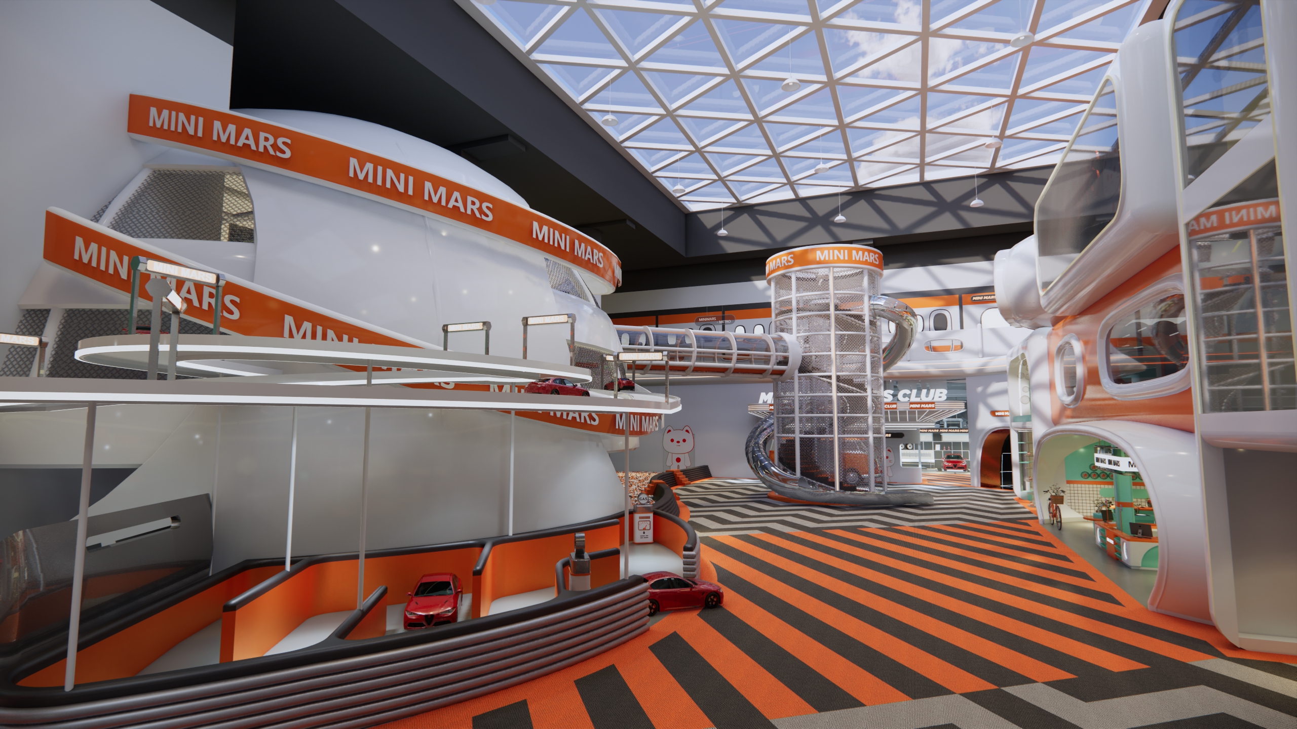 MINIMARS 亲子家庭乐园(长沙)丨中国长沙丨SURP 商业设计-16