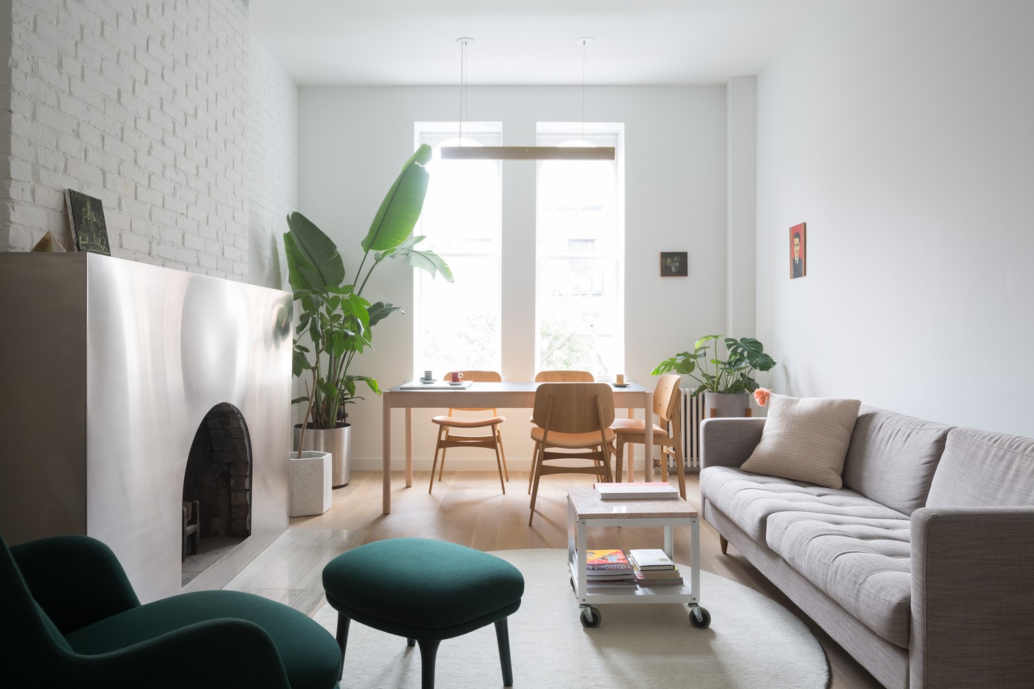 纽约明亮阁楼式公寓，穿越时空的改造-6