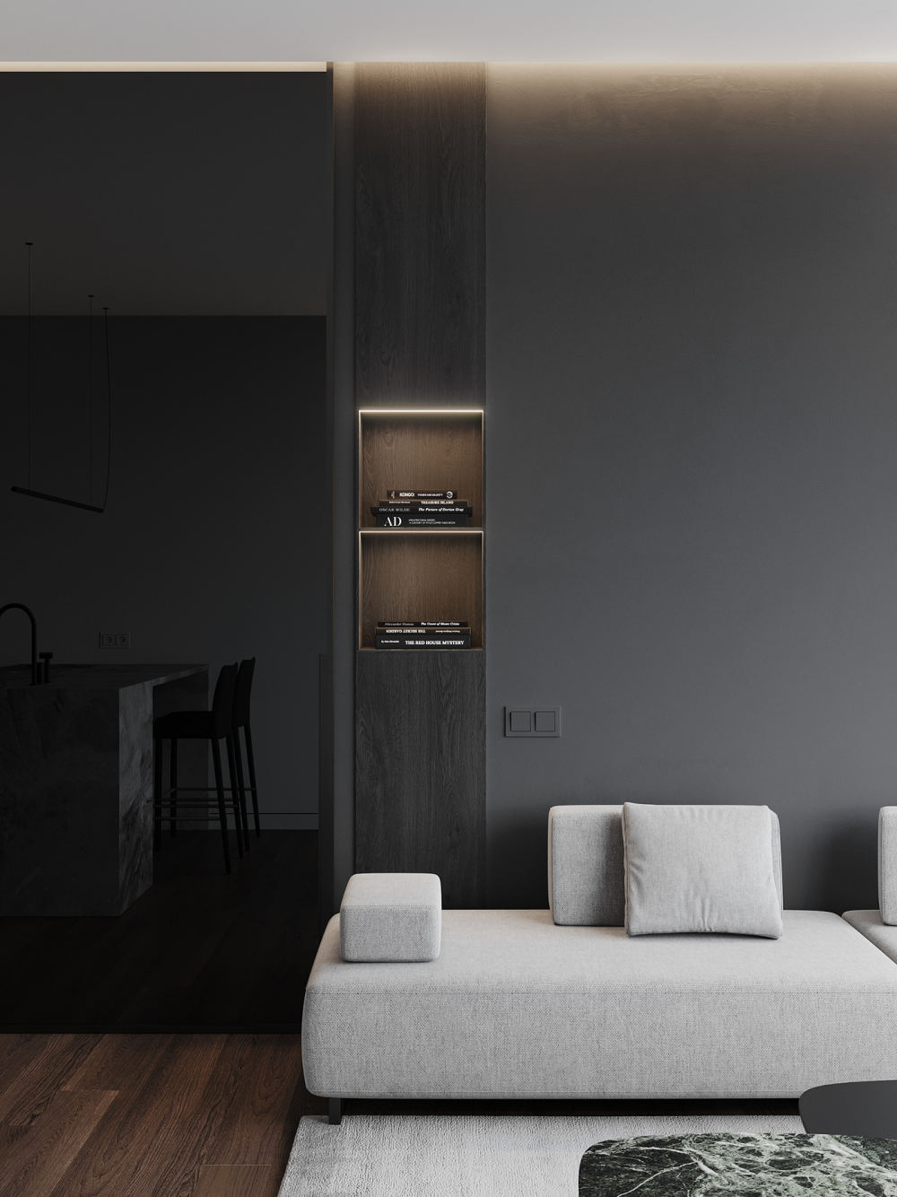 Nizhny Novgorod 塔楼公寓设计丨俄罗斯诺夫哥罗德丨Daniella Bodrug,liza litvinova-18