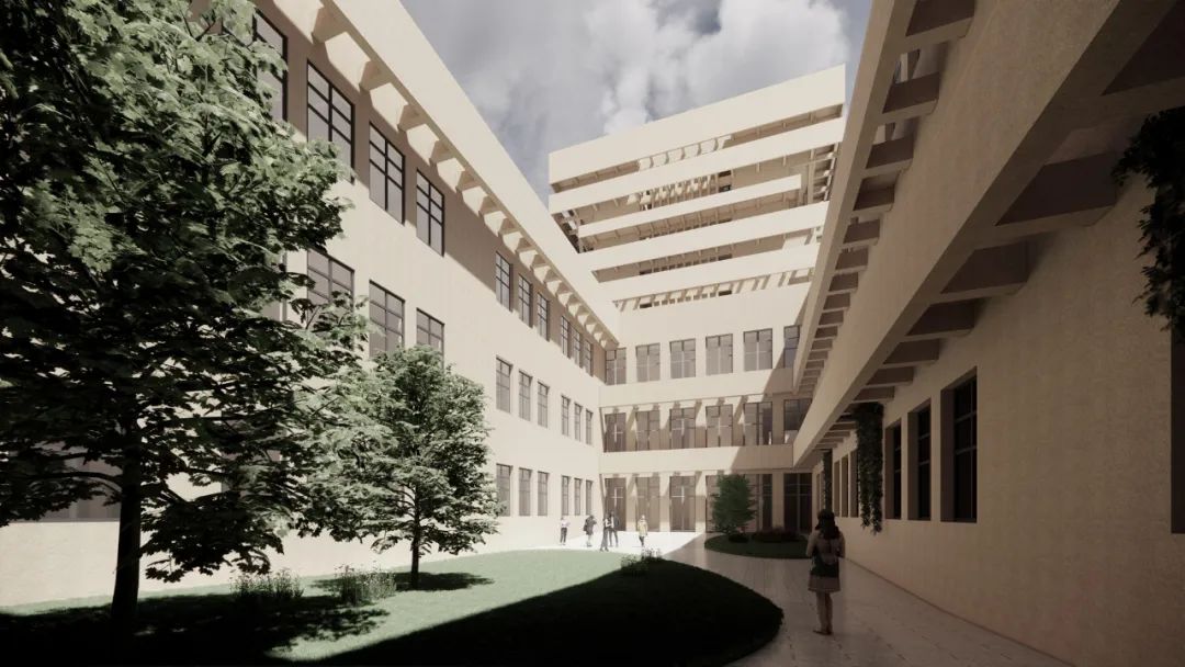 塔里木大学新校区图信中心丨中国阿拉尔丨中国建筑设计研究院-37