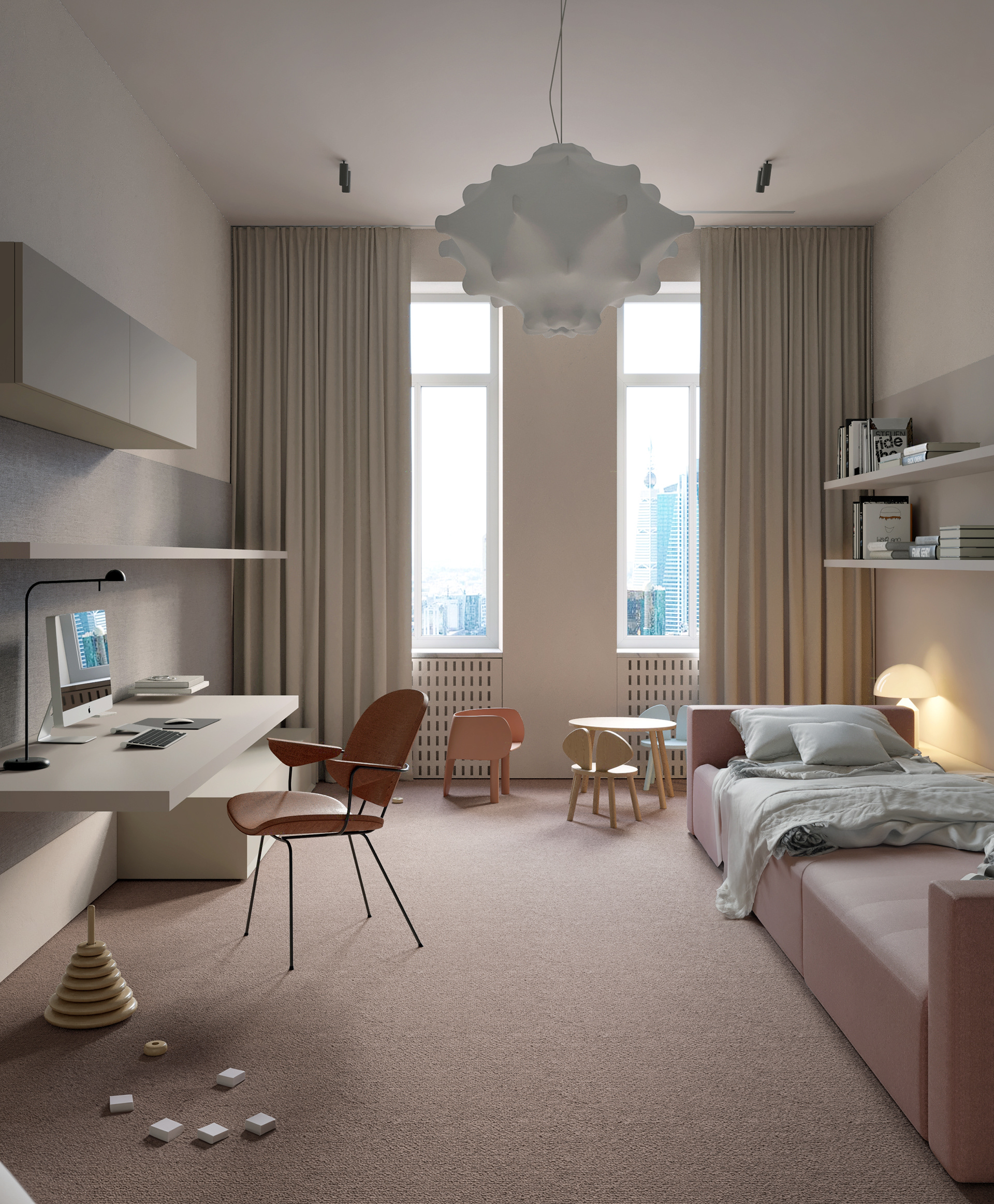 本茶公寓（注：Honchara可能是特定名称，若有更准确信息可使翻译更精准） 丨乌克兰基辅丨Alexey Gulesha,Sergey Molchanov-31