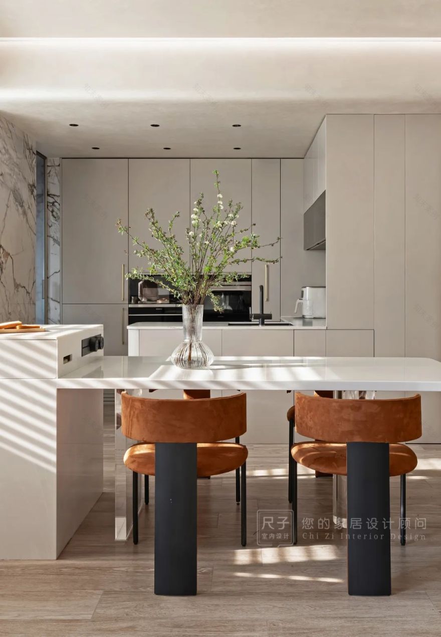 《骄阳》作品 · 闹市中的温馨舒适之家丨中国深圳丨深圳市尺子艺术设计有限公司-78