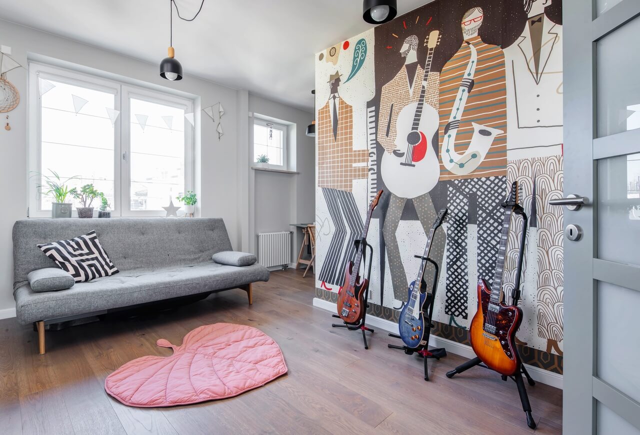 复式公寓改造·客厅带吊床的室内设计-43