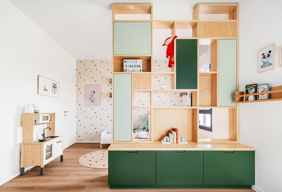 150 מ"ר ברמת גן: מודרנית, אקלקטית ומשקיפה אל הנוף - WALLS : WALLS-52