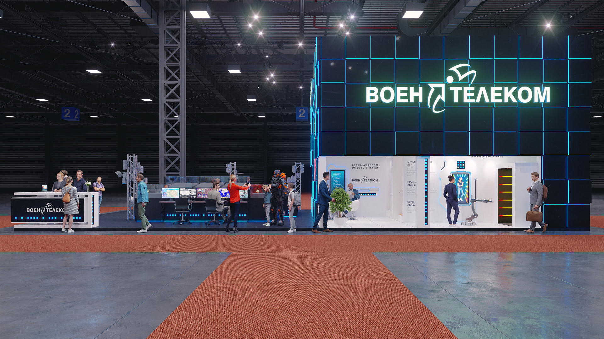 VOENTELECOM 展览展台设计丨俄罗斯丨ARTKARTEL-7