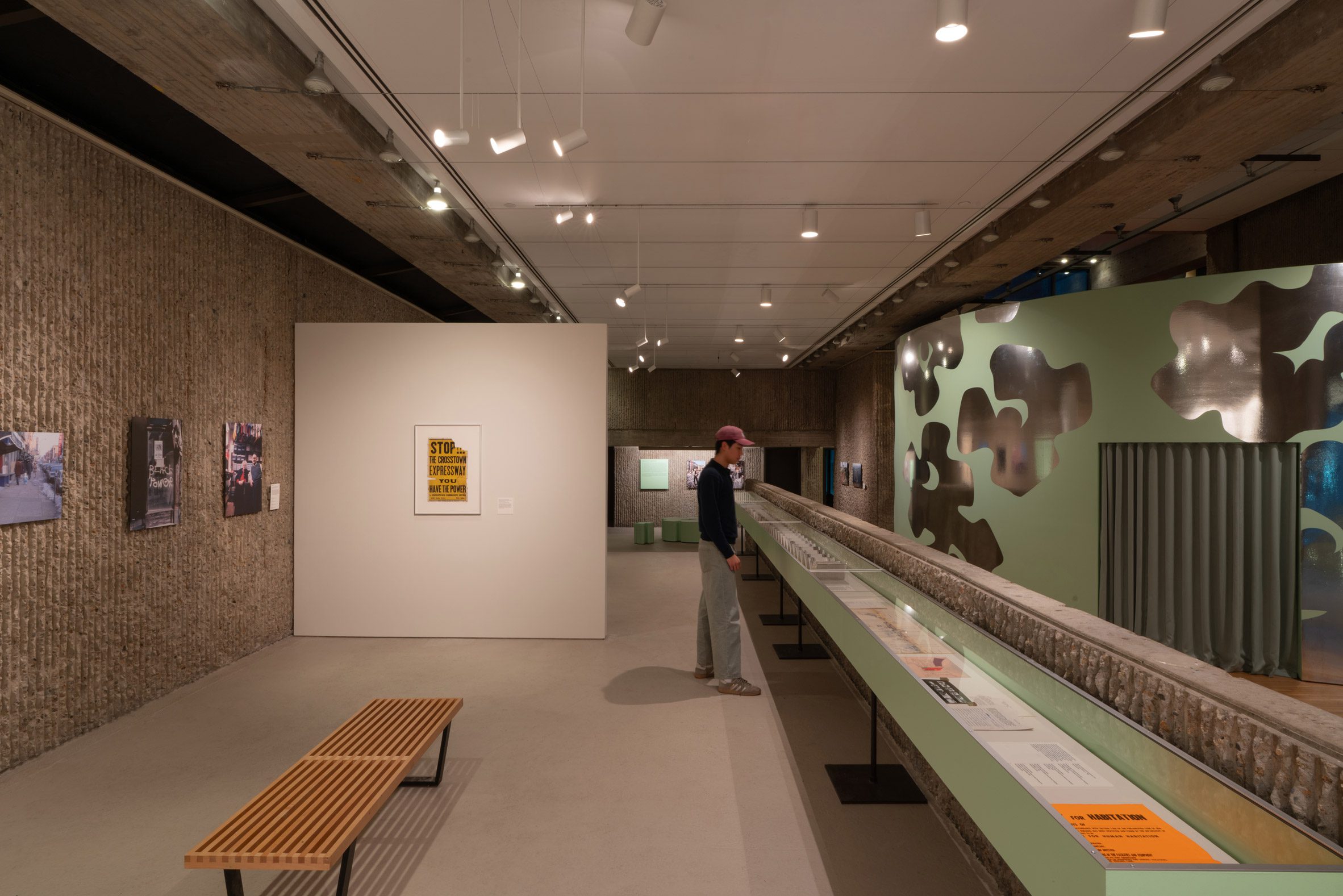 Flower-covered theatre forms centrepiece of Denise Scott Brown's photography exhibition-23