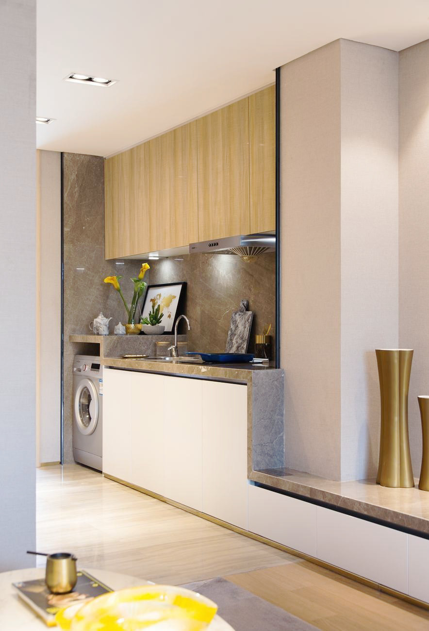 福州滨江国际项目 | 56 平米空间的极致利用与艺术创作-13