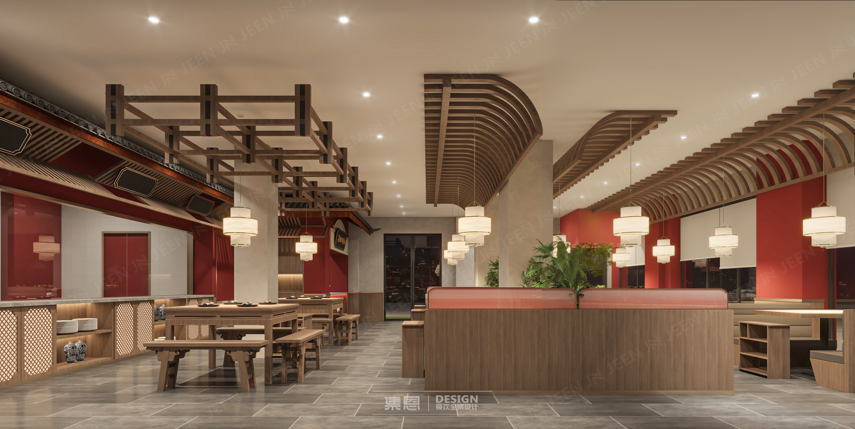 羊福纪·铜锅涮肉丨中国郑州丨集恩餐饮全案设计-9